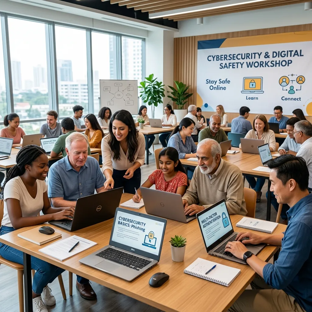 Cybersecurity education and safer online identity awareness
