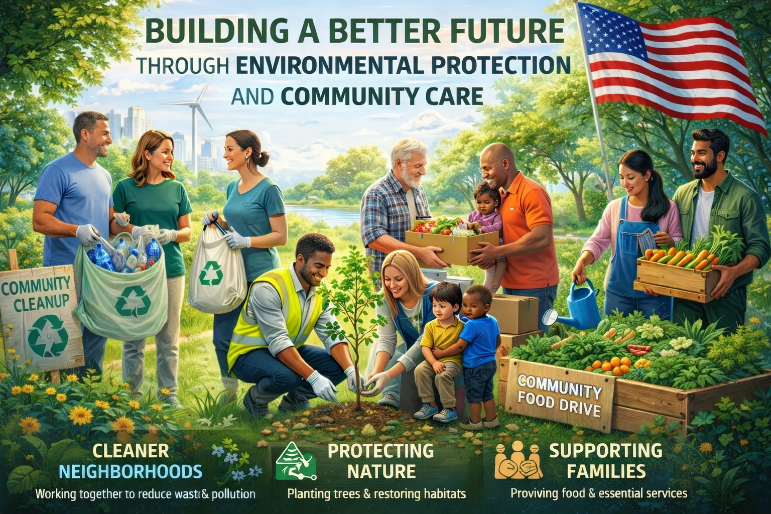 Environmental protection and community care